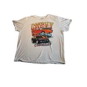 Chemistry Men's L Chevy Classic Corvettes Graphic T-shirt Size 3XL
